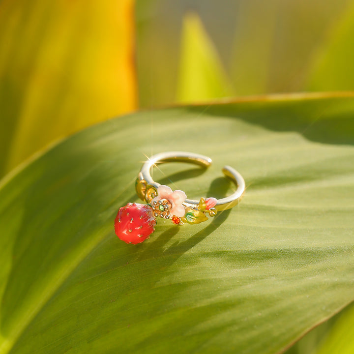 Strawberry Bloom Ring