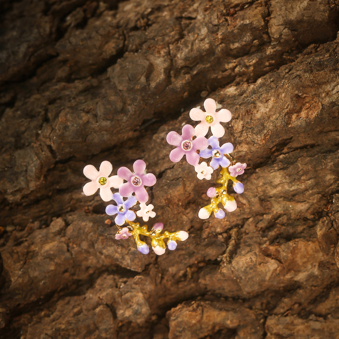 Vergissmein-nicht Blumen Ohrstecker