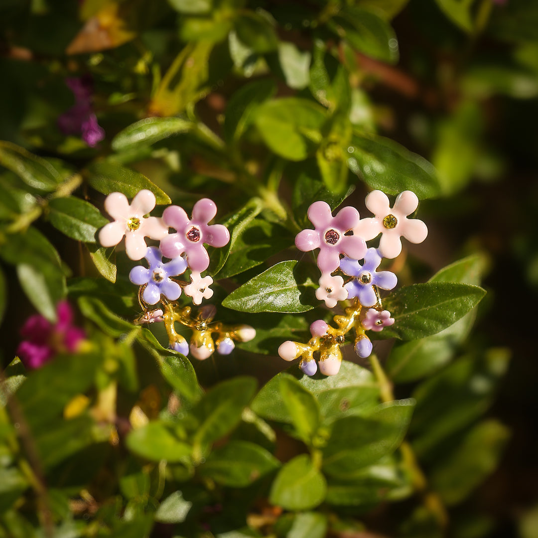Vergissmein-nicht Blumen Ohrstecker