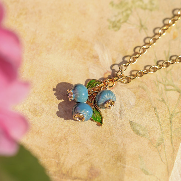 Collana di mirtilli