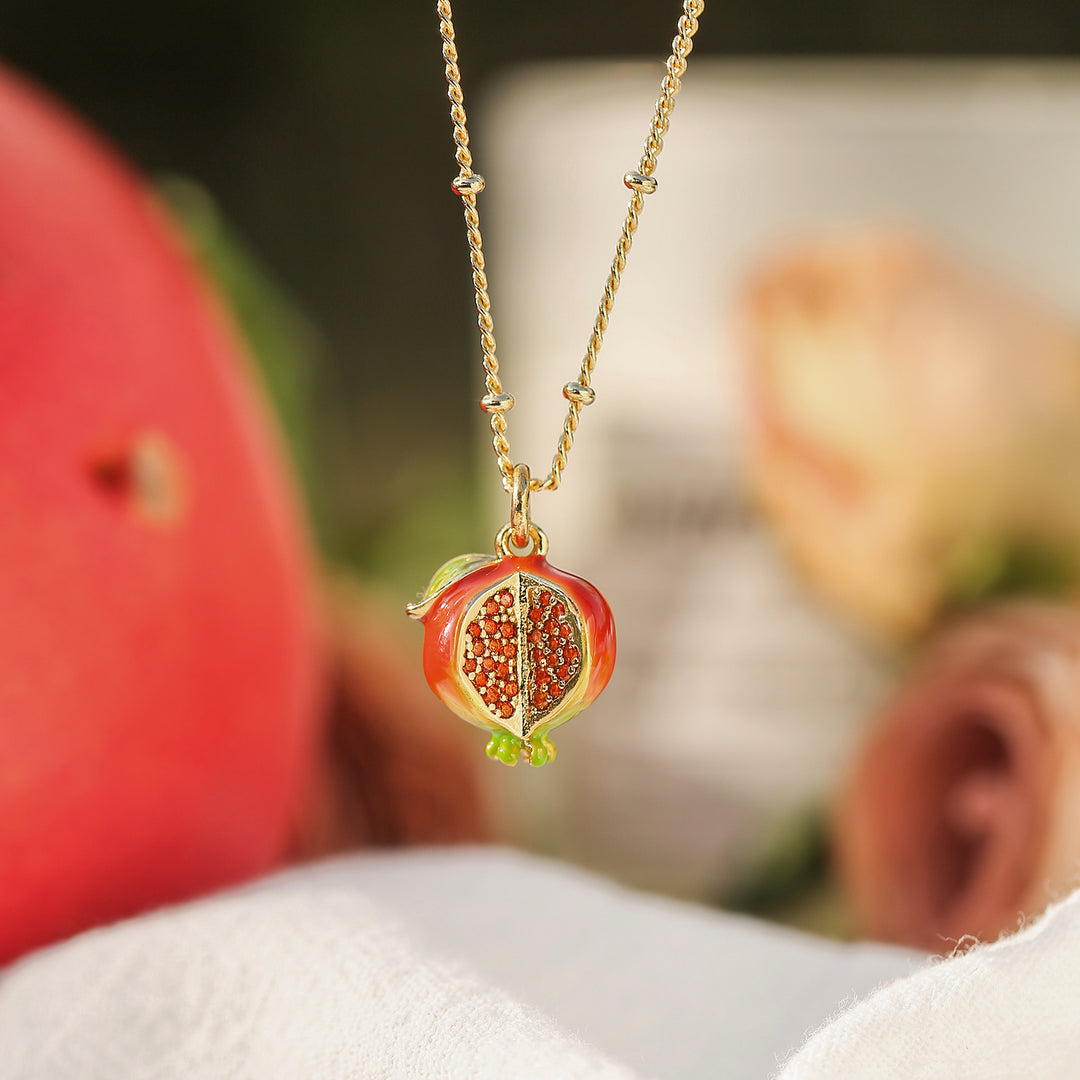 Pomegranate Necklace