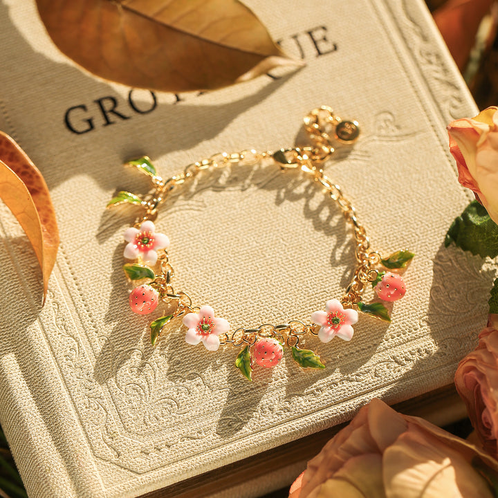 Strawberry Blossom Bracelet