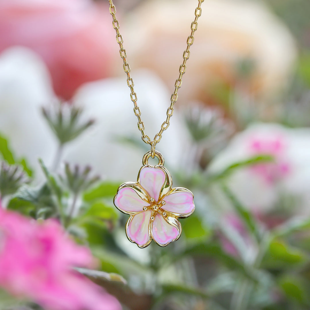Sakura Pendant Necklace