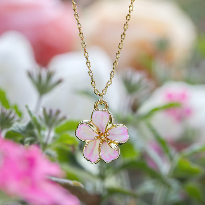 Sakura Pendant Necklace