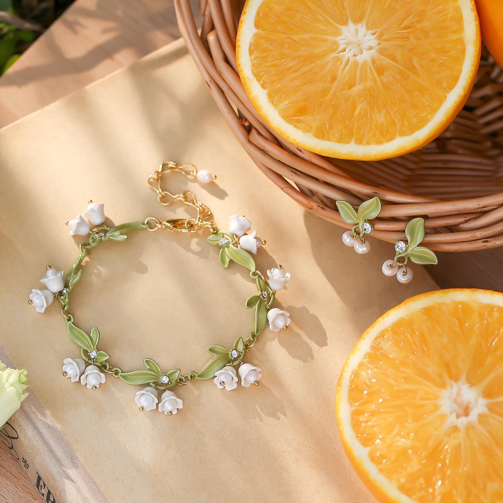 Lilie des Valley Diamond Armband