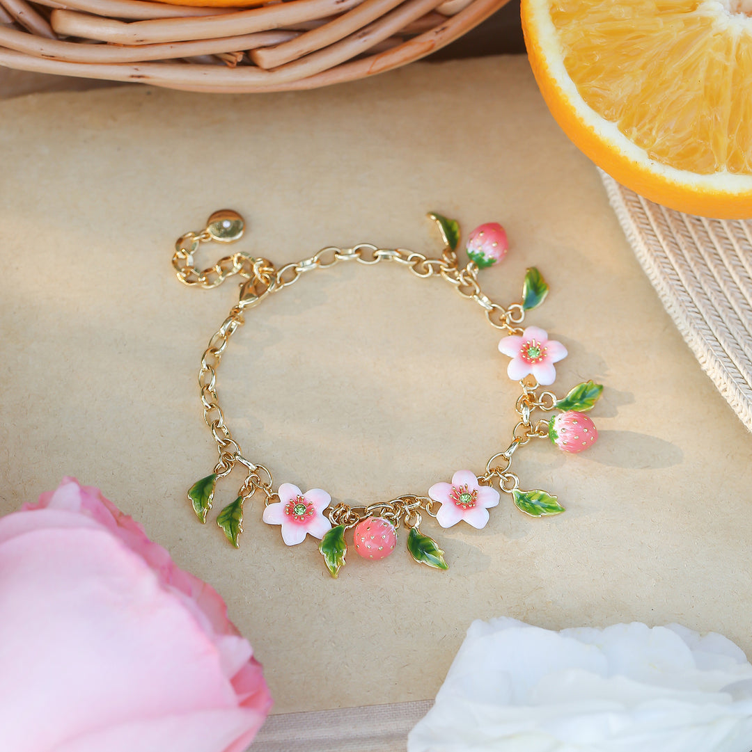 Strawberry Blossom Bracelet