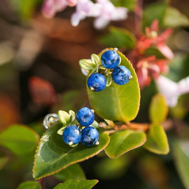 Blueberry Stud Earrings