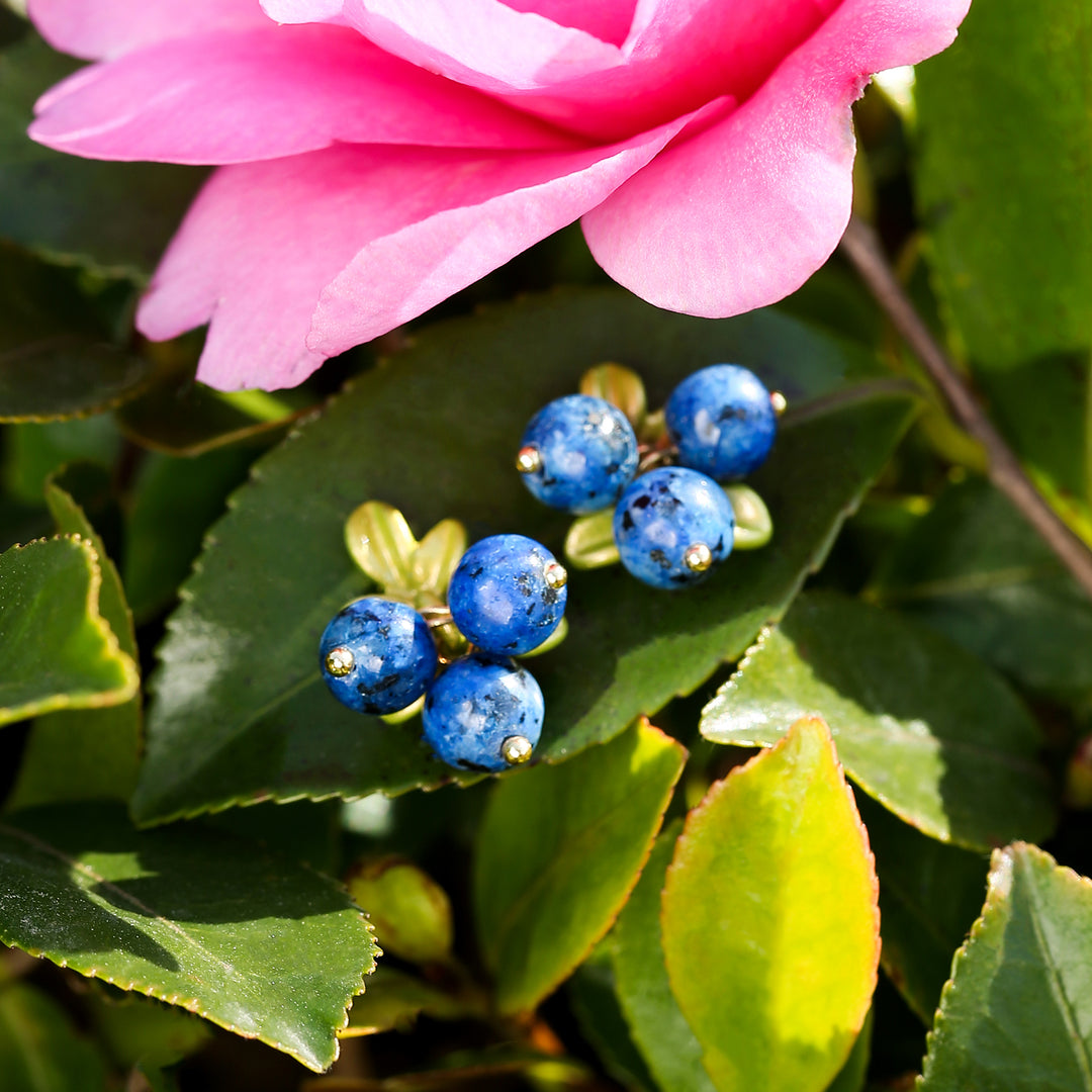Blueberry Stud Earrings