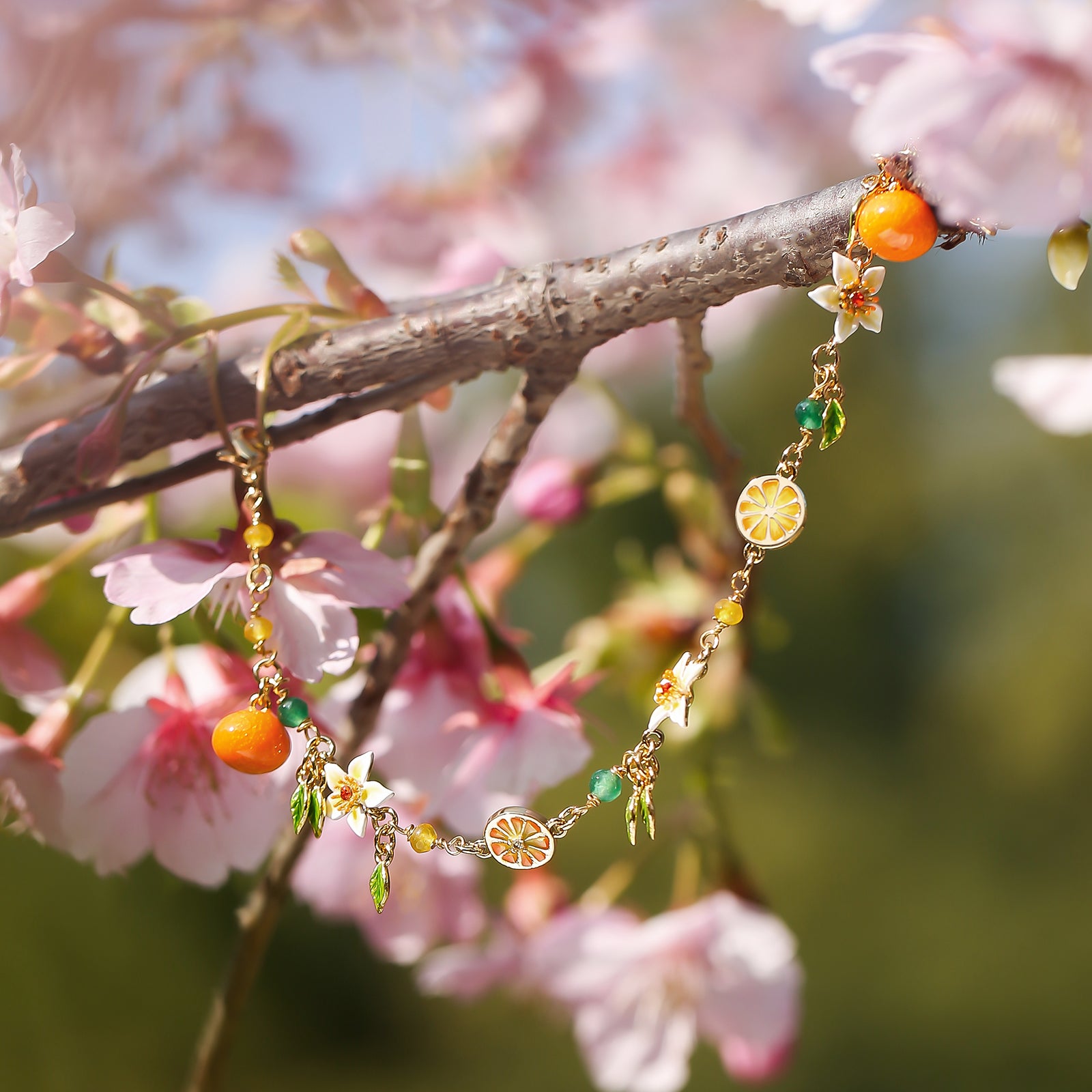Orange Blossom Bracelet