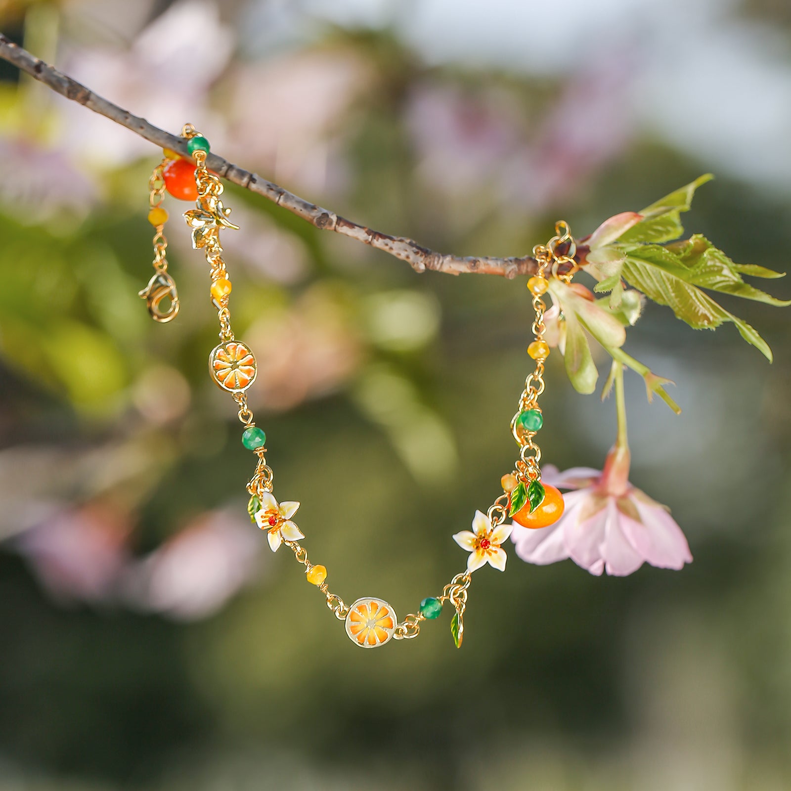 Orange Blossom Bracelet