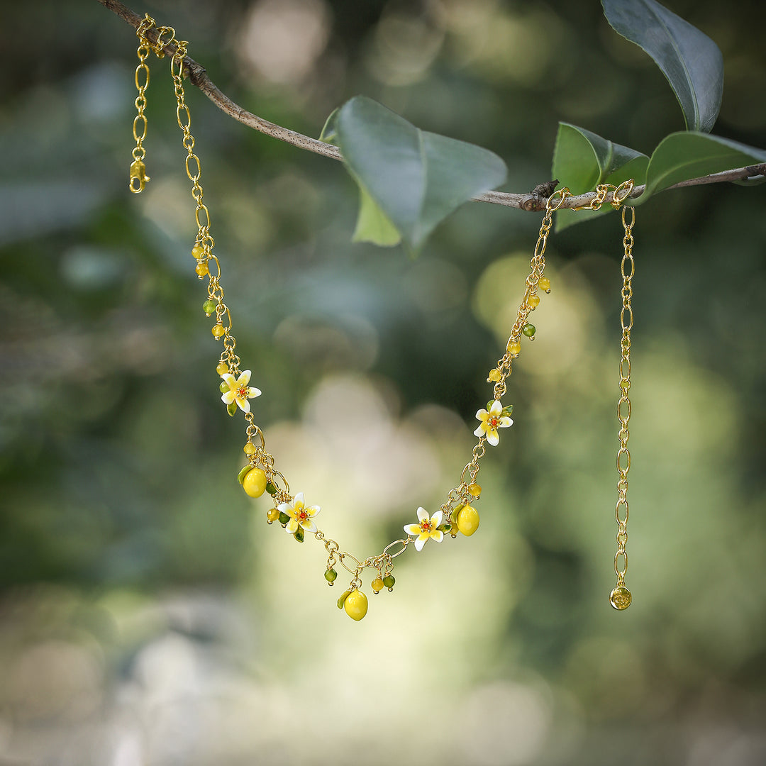 Lemon Charm Necklace