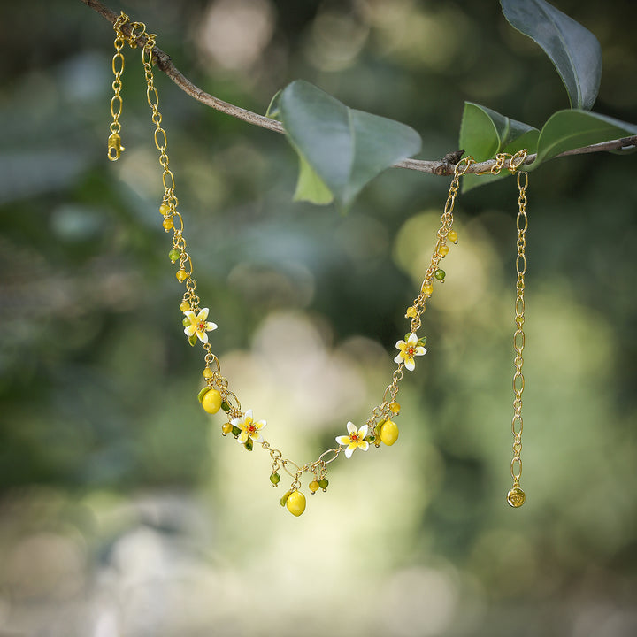 Lemon Charm Necklace