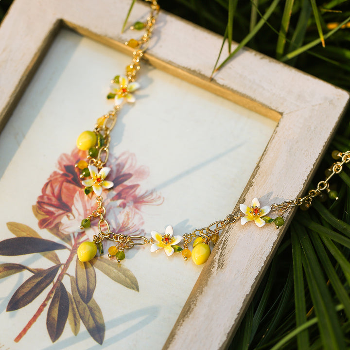 Lemon Charm Necklace