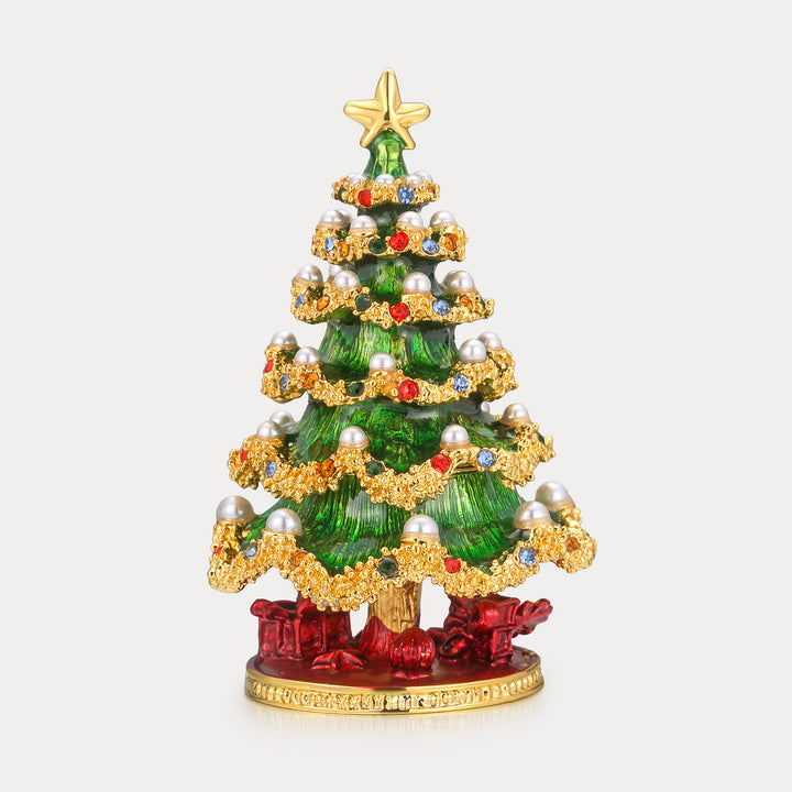 Christmas Tree Jewelry Box