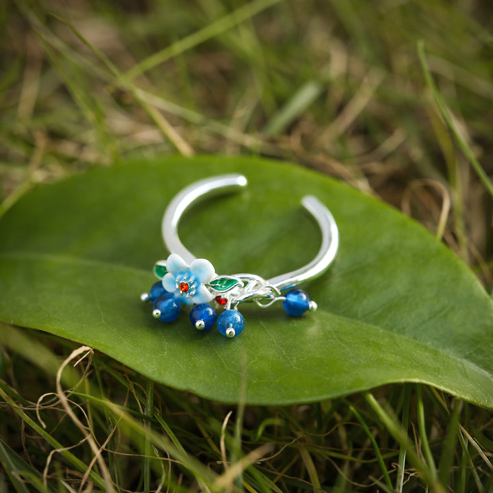 Blueberry Flower Ring
