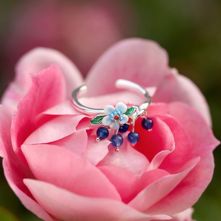 Blueberry Flower Ring