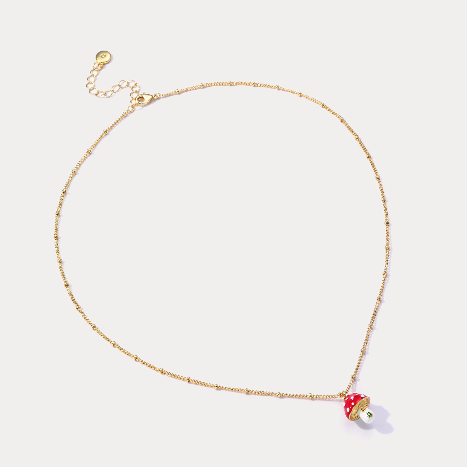Mushroom Necklace
