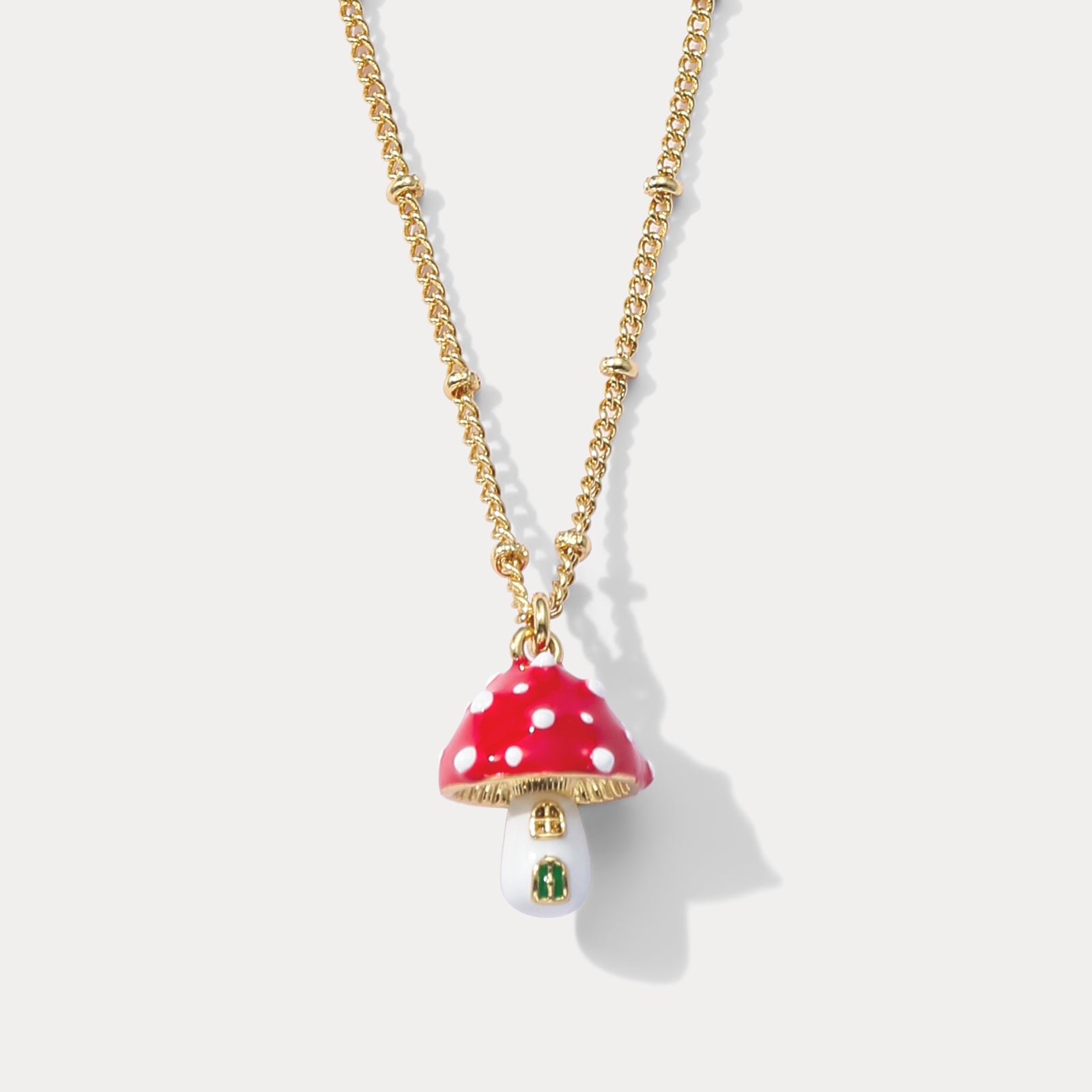Selenichast Mushroom Necklace