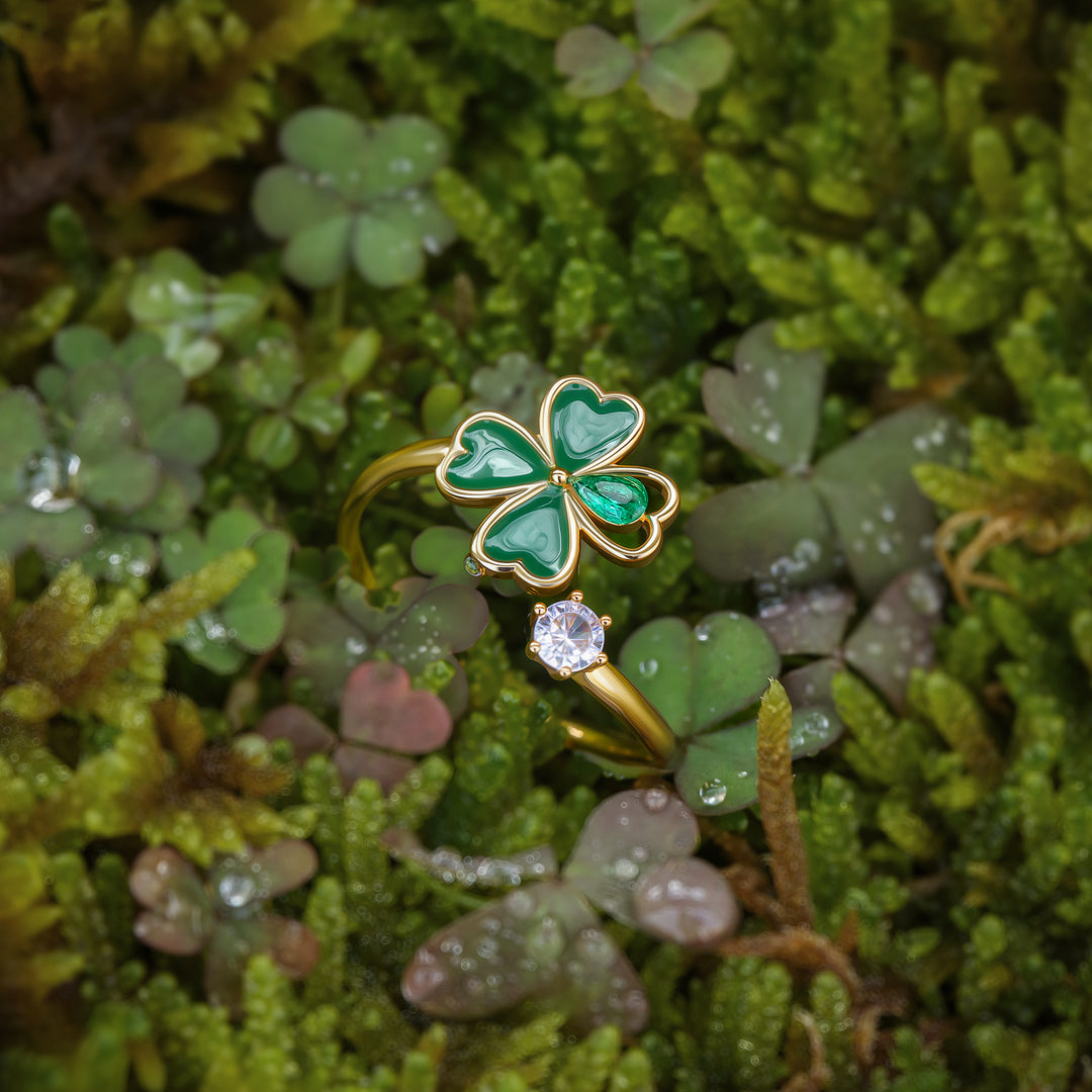 Four Leaf Clover Ring