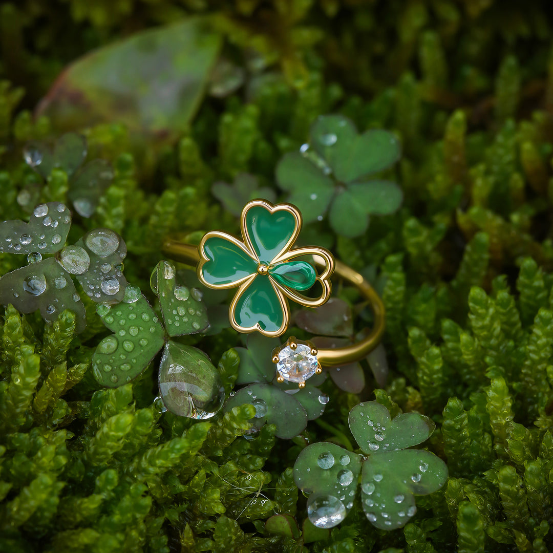 Four Leaf Clover Ring