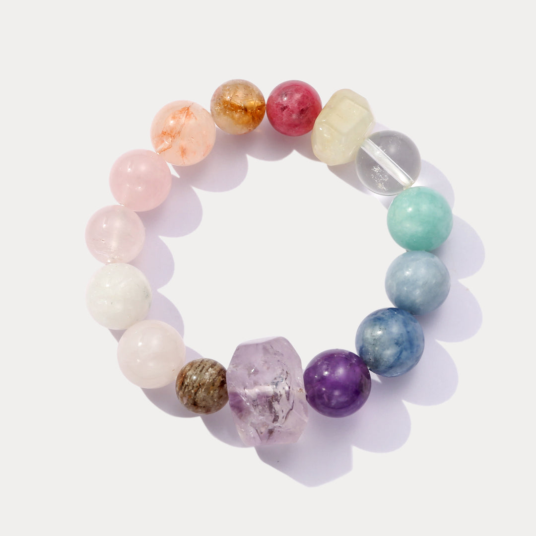Selenicast Rainbow Crystal Bracelet