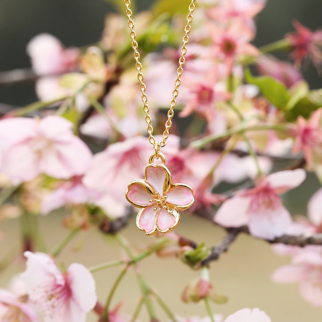 Sakura Pendant Necklace