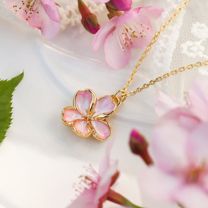 Sakura Pendant Necklace