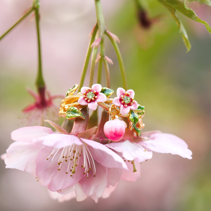 Peach Flower Ring