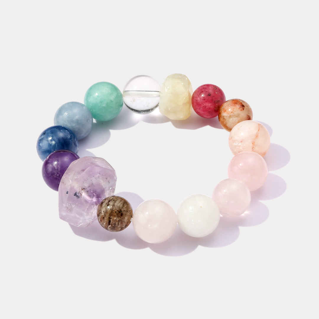 Rainbow Beads Bracelet