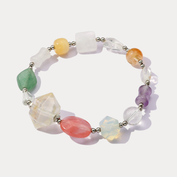 Multi Colored Crystal Bracelet