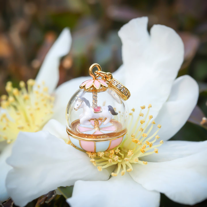 Carousel Globe Necklace