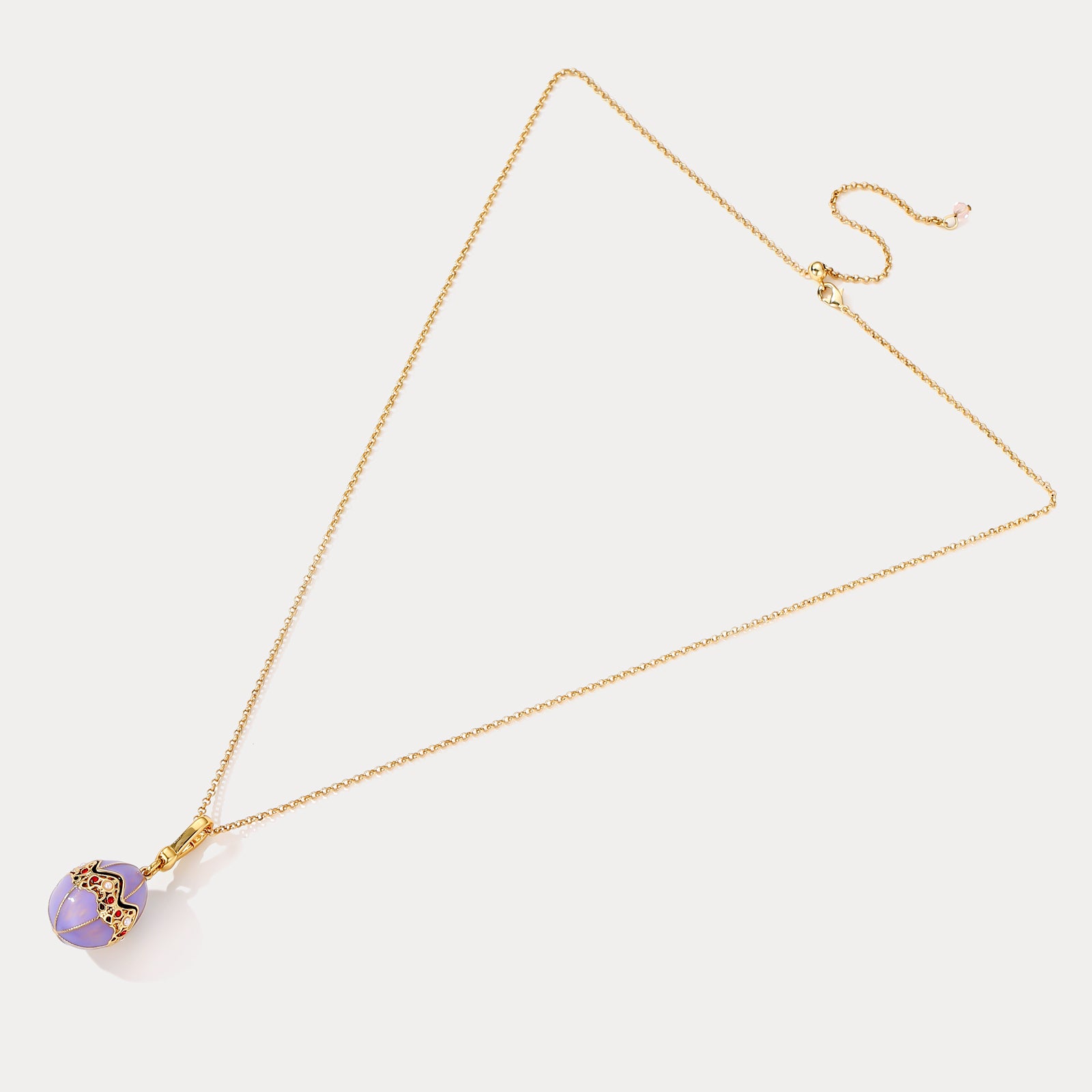 Chicken in Egg Locket Necklace