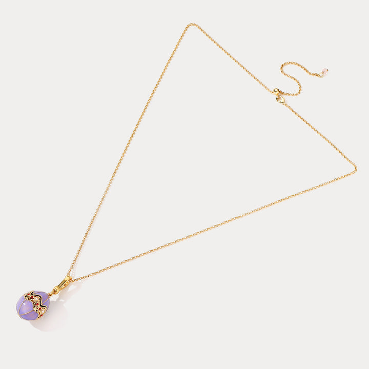 Chicken in Egg Locket Necklace