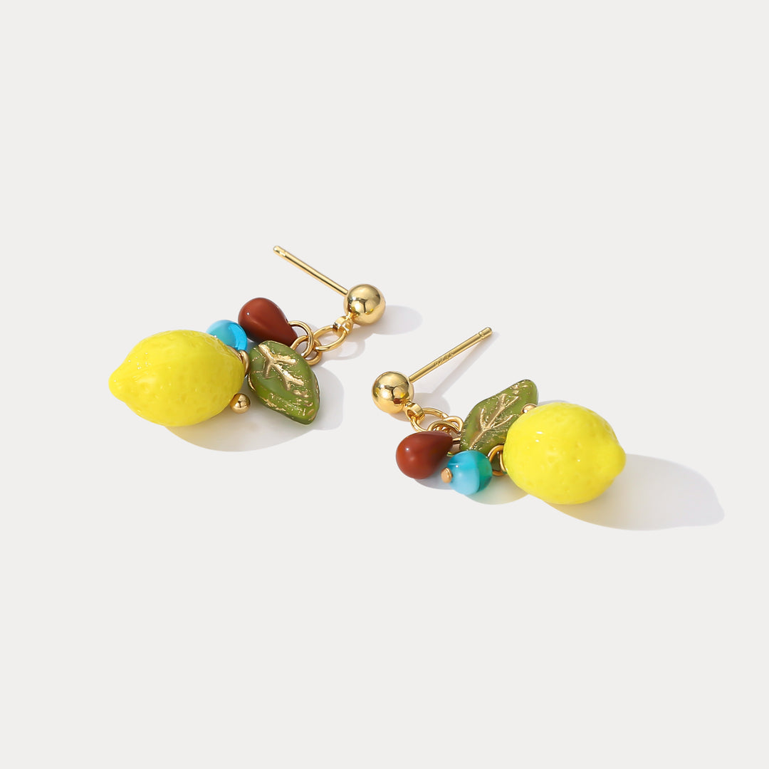 Colorful Lemon Drop Earrings Gift