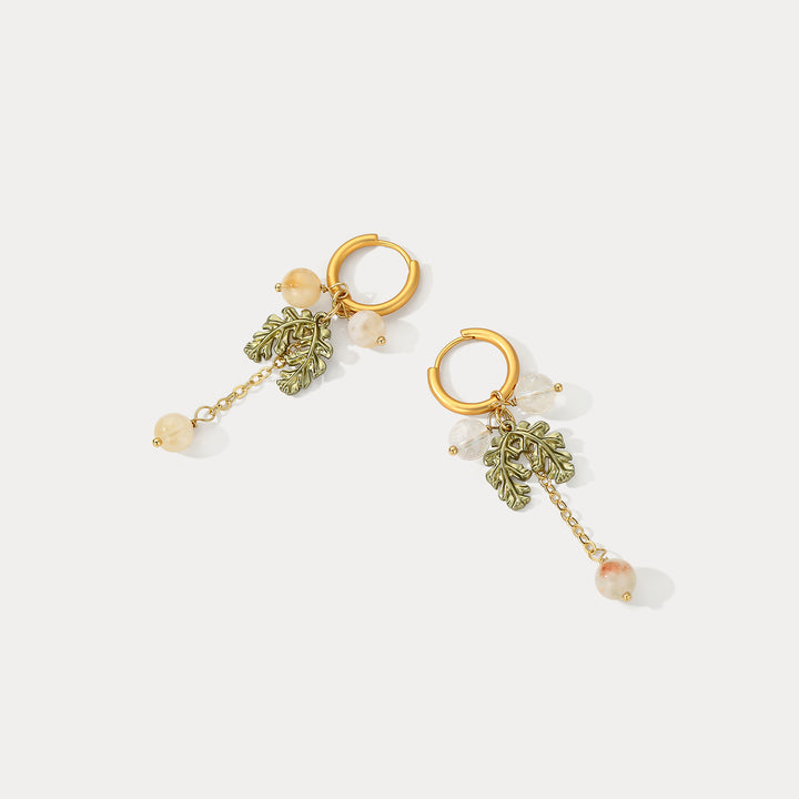 Gooseberry Gold Hoop Earrings