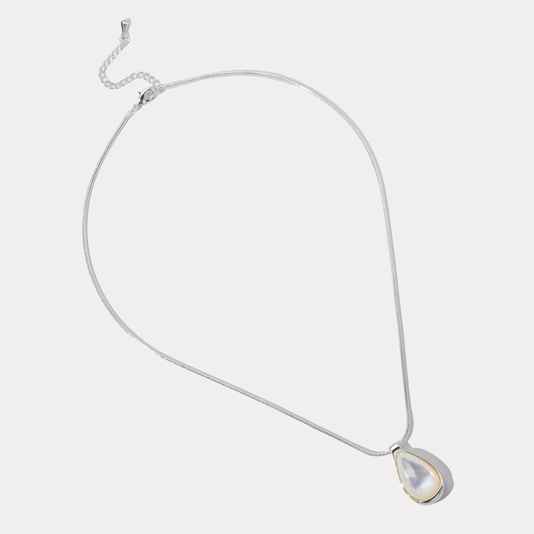 Teardrop Pendant Necklace