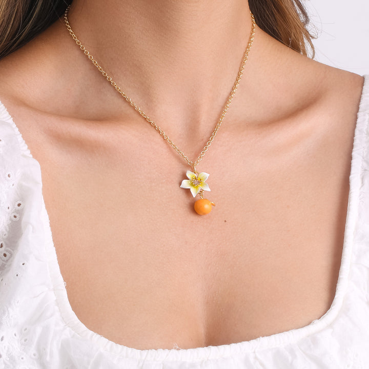 Orange Blossom Necklace