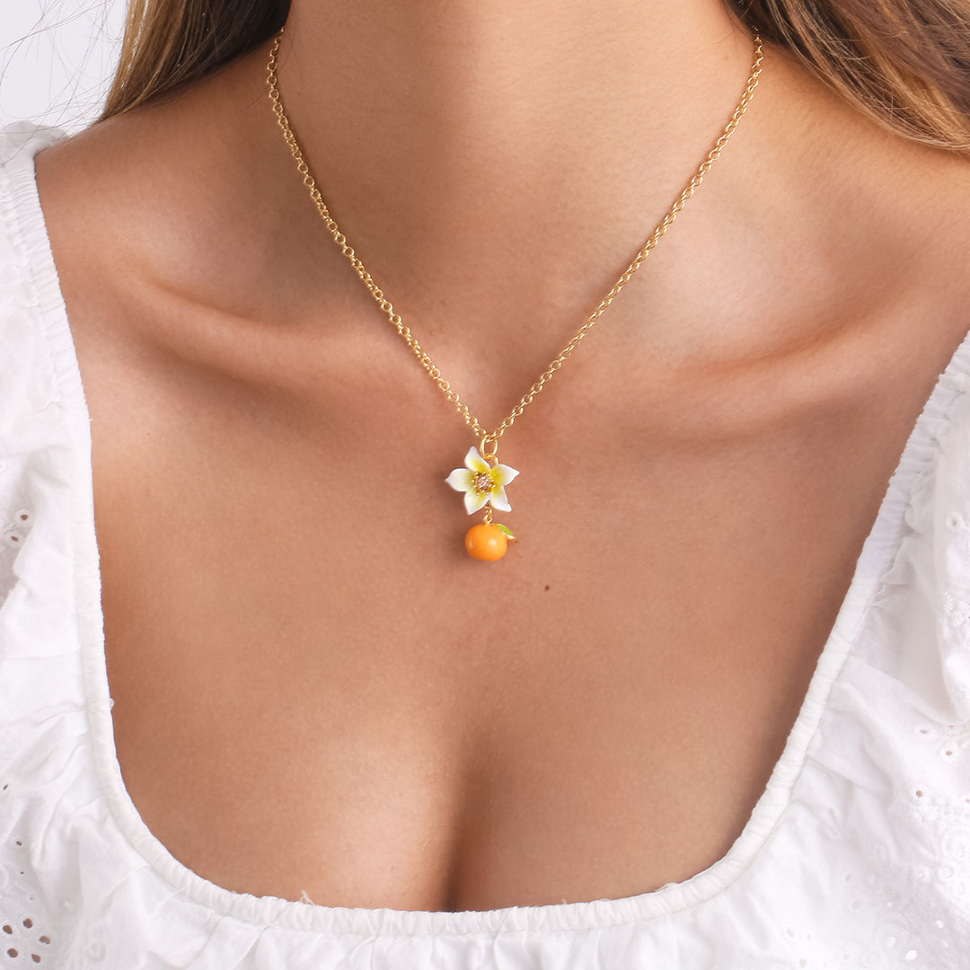 Orange Blossom Necklace