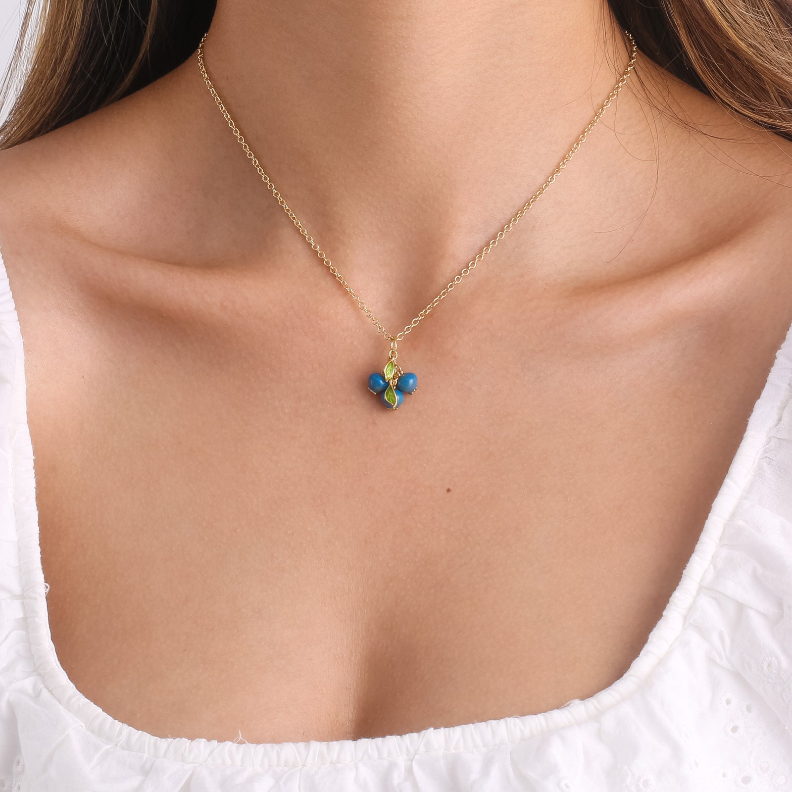 Selenichast Blueberry Necklace