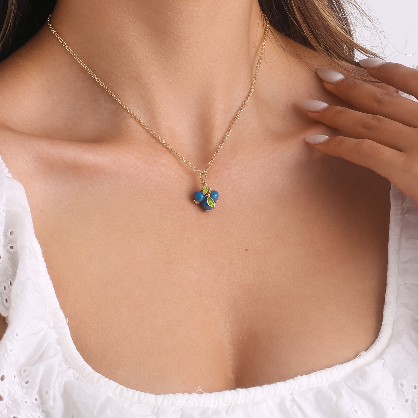 Selenichast Blueberry Necklace