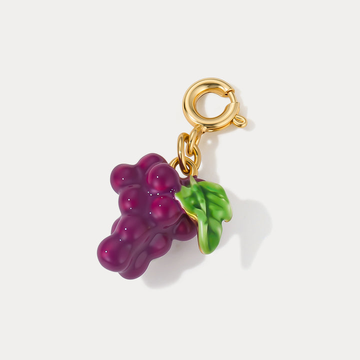 Selenichast Grape Charm Pendant