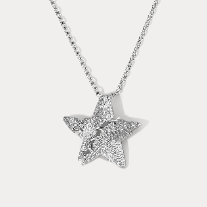 Selenichast Silver Star Necklace