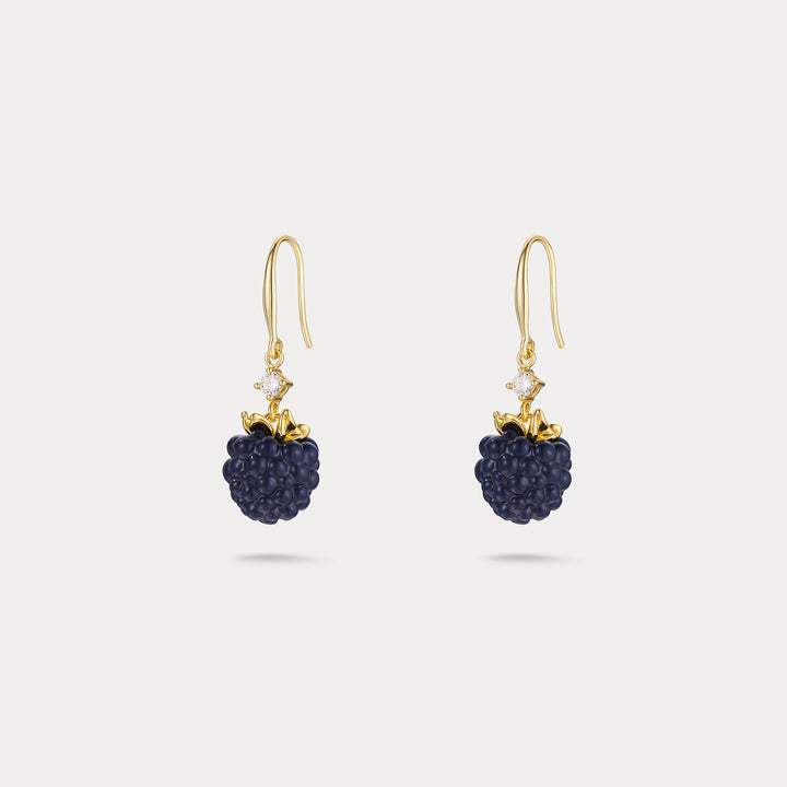 Selenichast Blackberry Earrings