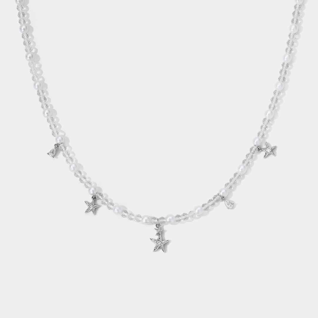 Selenichast Starfish Layered Necklace