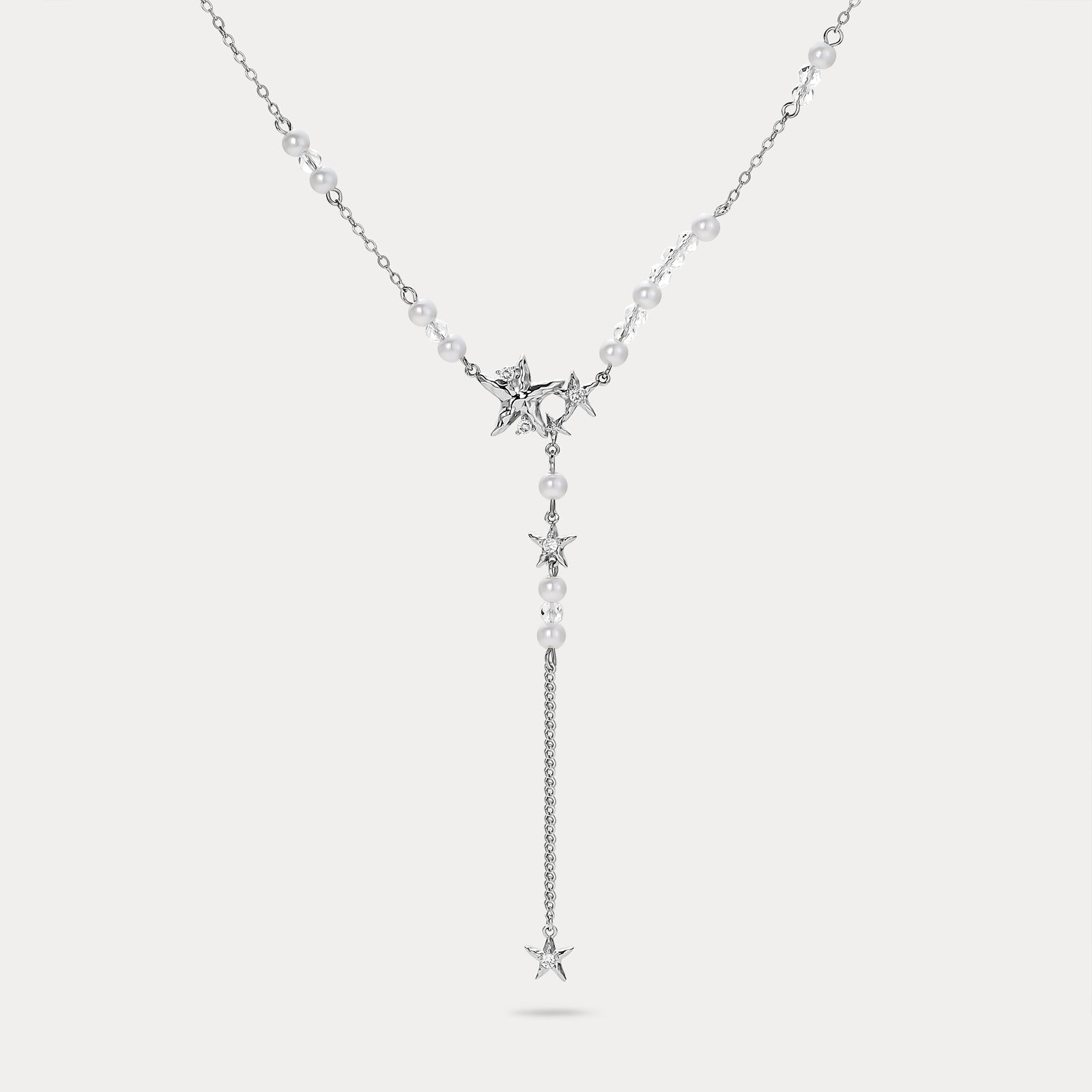 Selenichast Starfish Lariat Necklace