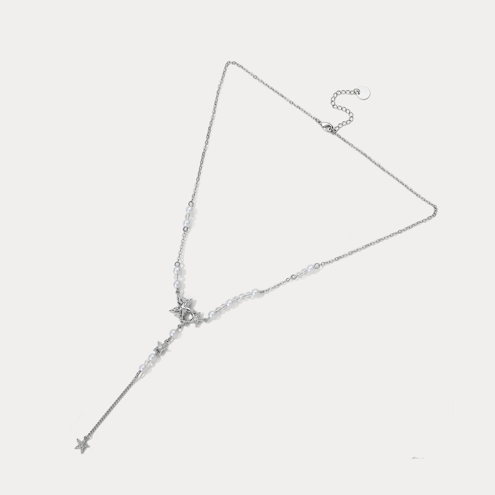 Selenichast Starfish Lariat Necklace Starfish Jewelry