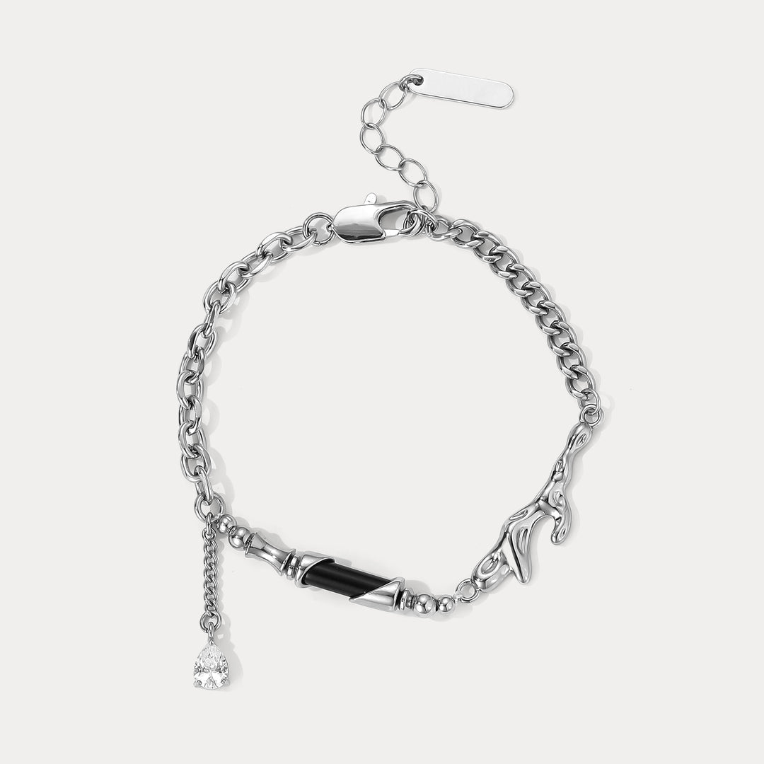Selenichast Silver Chain Bracelet