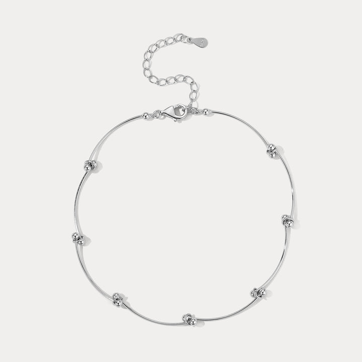 Selenichast Silver Anklet