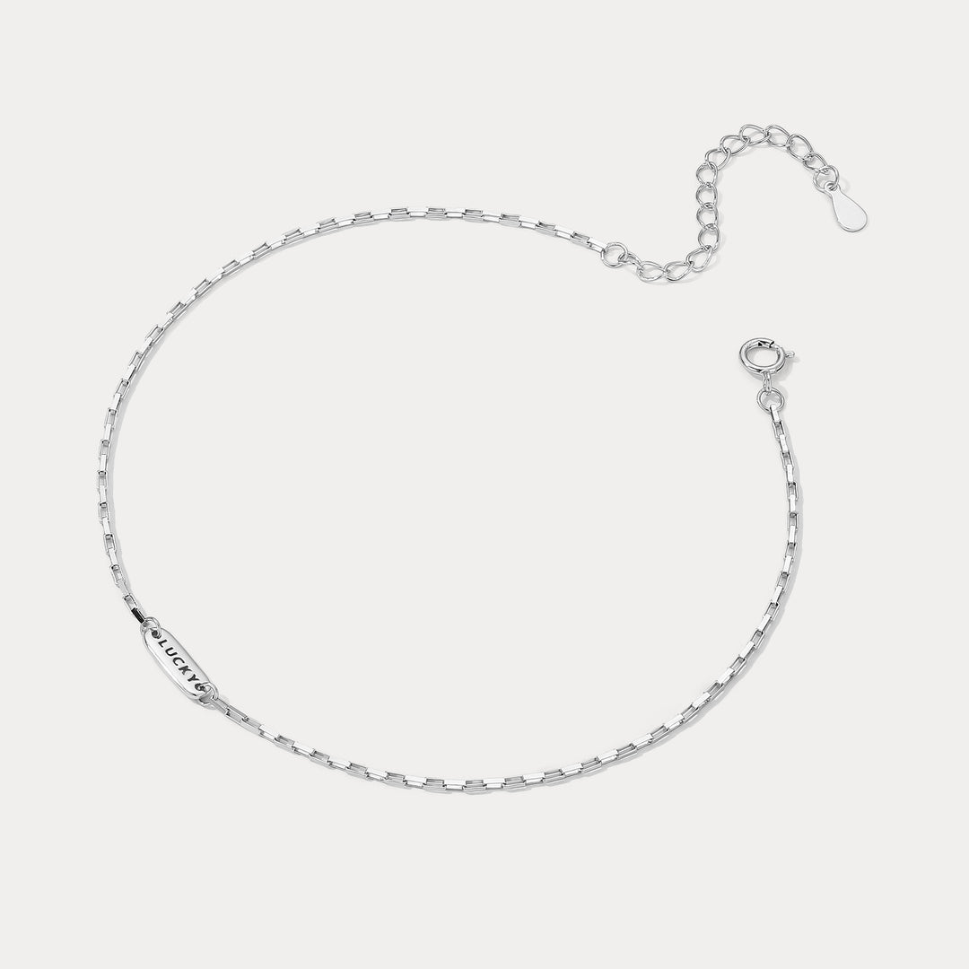 Silver Lucky Anklet