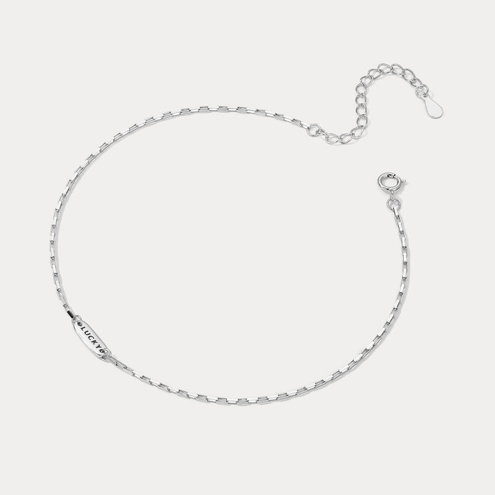 Silver Lucky Anklet